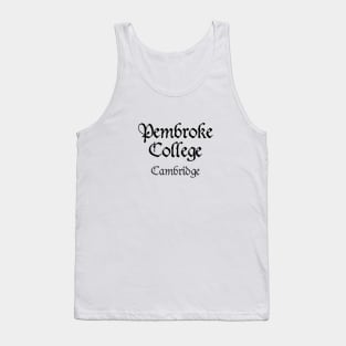 Cambridge Pembroke College Medieval University Tank Top